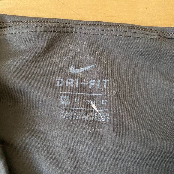 𝅺NIKE BNWOT Training Pants Sz Xsmall Gold Trim - Picture 9 of 11